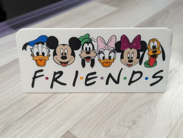 CARTEL DISNEY FRIENDS